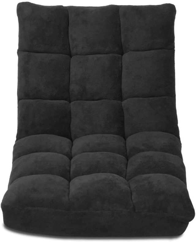 ARLIME 14-Position Floor Sofa, Folding Gaming Sofa Chair, Angle Adjustable Sleeper Bed, Couch Recliner