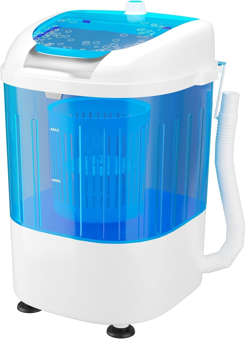 ARLIME Portable Washing Machine, Mini Washer and Dryer Combo w/ 5.5lbs Washing Capacity, Spin Cycle Basket
