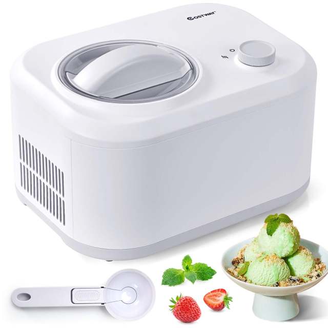ARLIME Automatic Ice Cream Maker with Compression Cooling