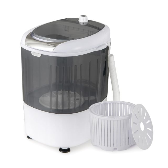 ARLIME Portable Washing Machine, Mini Washer and Dryer Combo w/ 5.5lbs Washing Capacity, Spin Cycle Basket