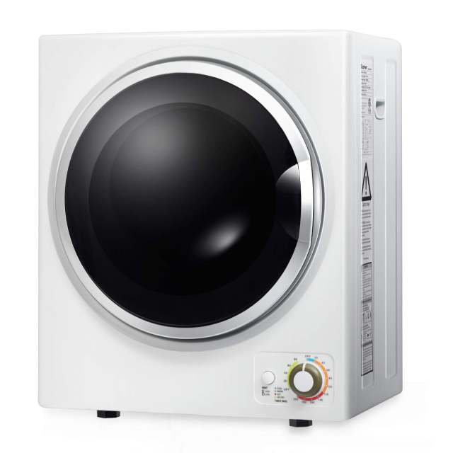 ARLIME Compact Laundry Dryer, Portable Clothes Dryers W/4 Automatic Drying Mode