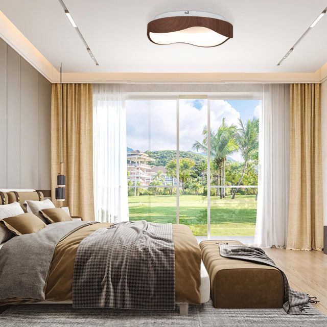 ARLIME Round LED Flush Mount Ceiling Light