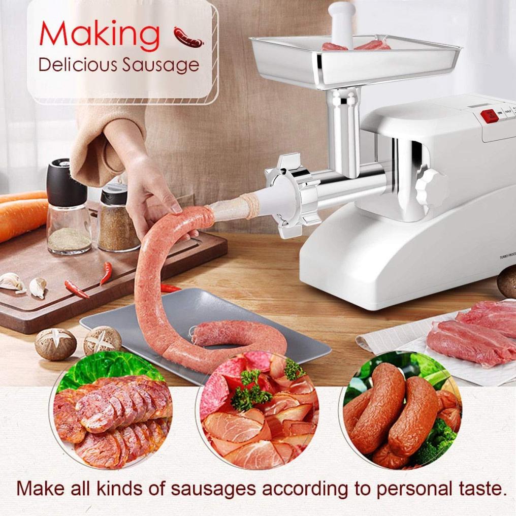 Meat Grinder Electric 2000W, ARLIME 2.7 Hp Home Meat Mincer Sausage Maker Stuffer 3 Speed