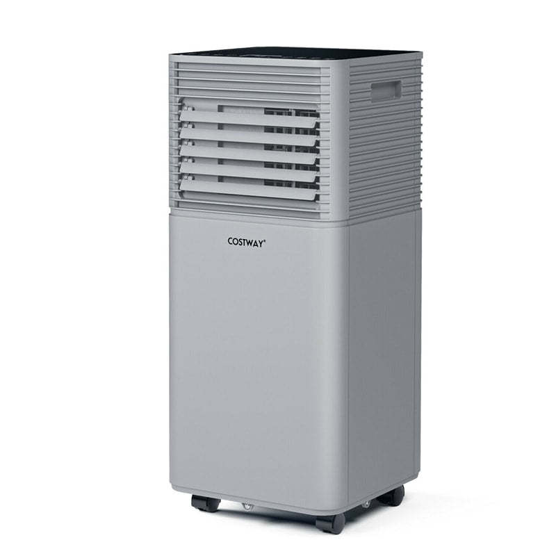 10000 BTU Portable Air Conditioner, 4-in-1 AC Unit with Fan, Dehumidifier, Sleep Mode, Remote Control, 24H Timer for Bedroom & Living Room