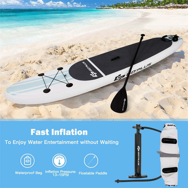 11' Inflatable Stand Up Paddle Board with Paddle Pump - Size L