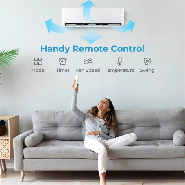 18000 BTU Dual Zone WiFi Mini Split Air Conditioner with Heat Pump, 22 SEER2 Ductless Inverter Split System AC Unit, Works with Alexa