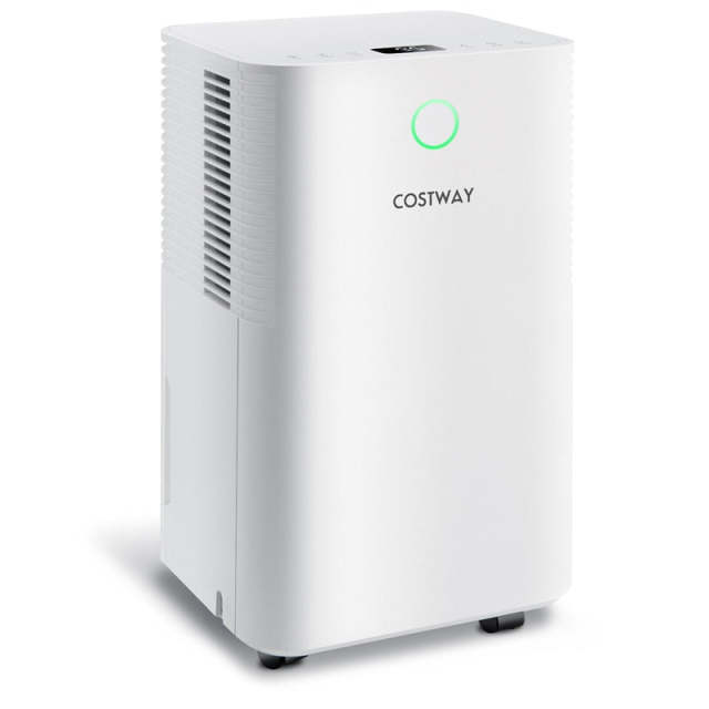 2000 Sq.Ft. 32-Pint Dehumidifier with Drain Hose, Auto Defrost, 3 Working Modes, 24H Timer & Child Lock for Basement, Bedroom, Garage, Office
