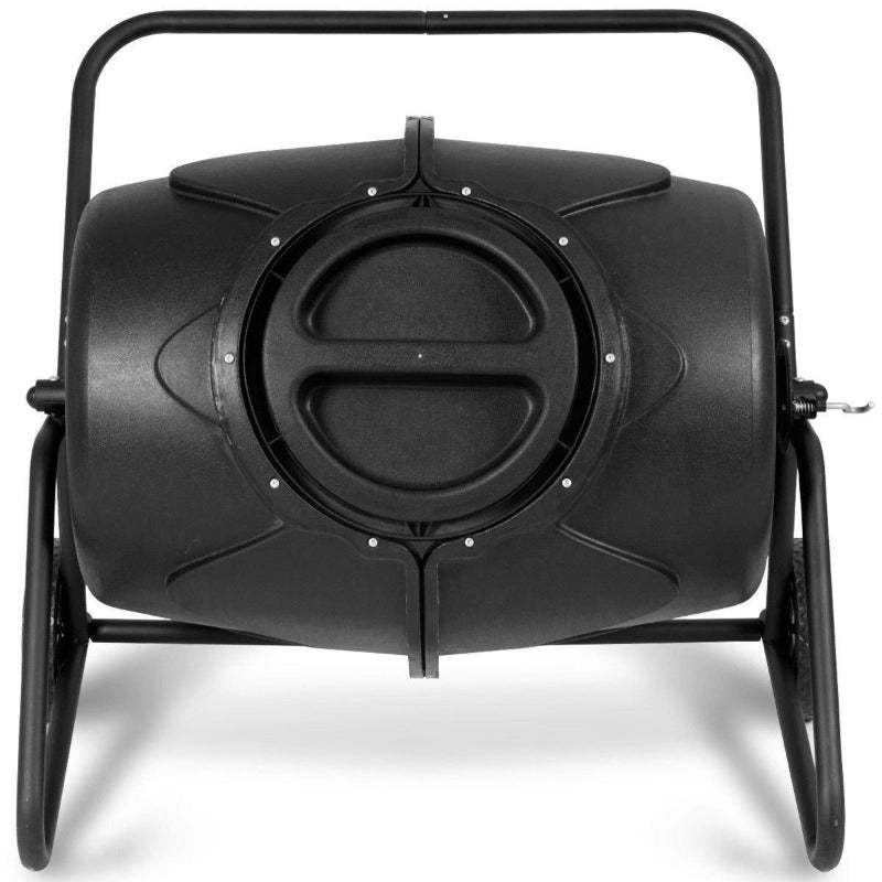 45 Gallon Outdoor Compost Tumbler Garden Waste Bin with Wheels