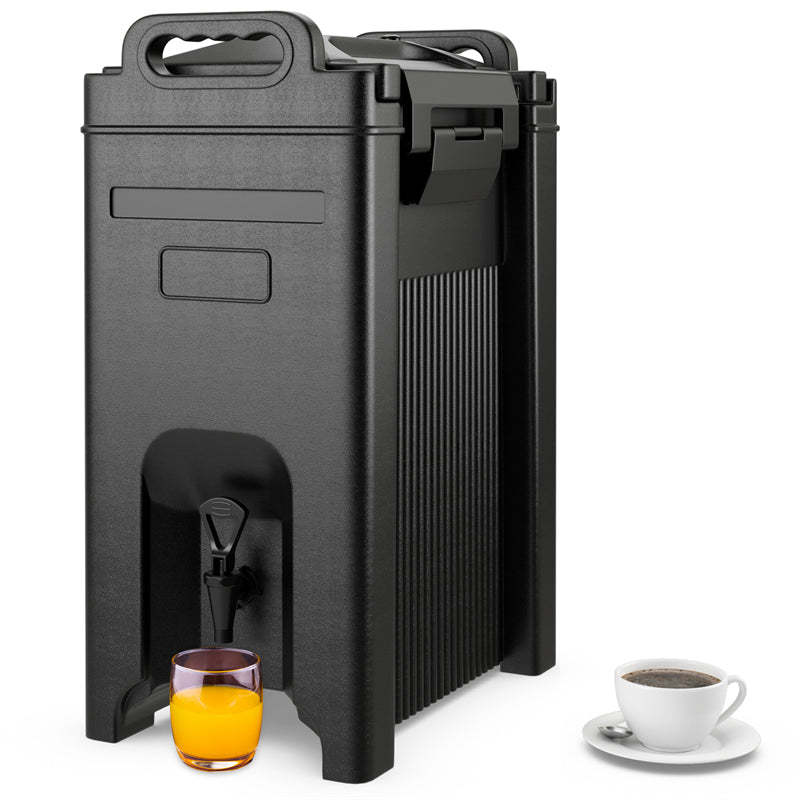 5 Gallon Insulated Beverage Dispenser/Server Food-grade Hot & Cold Drink Carrier with Handles & Spring Action Faucet