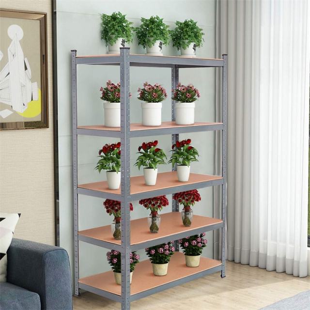 5-Tier Heavy Duty Shelving Unit, 72" Adjustable Steel Storage Shelf Boltless Organizer Rack for Garage Warehouse Home Pantry, 2925LBS Capacity