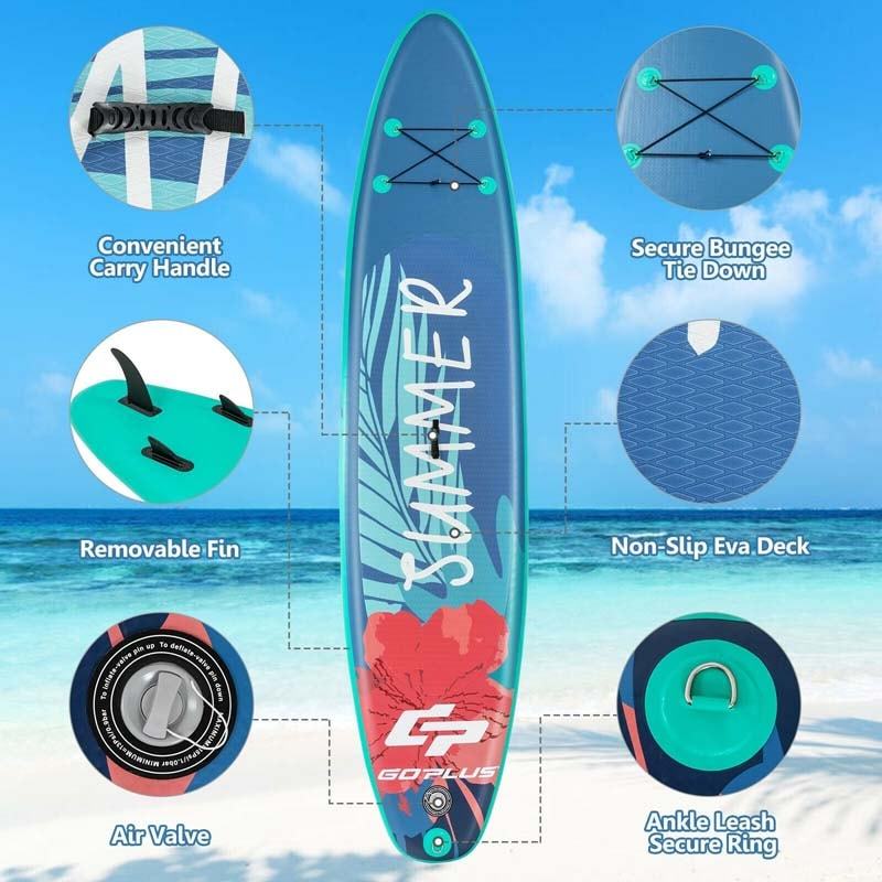 11 Feet Large Inflatable Stand Up Paddle Board