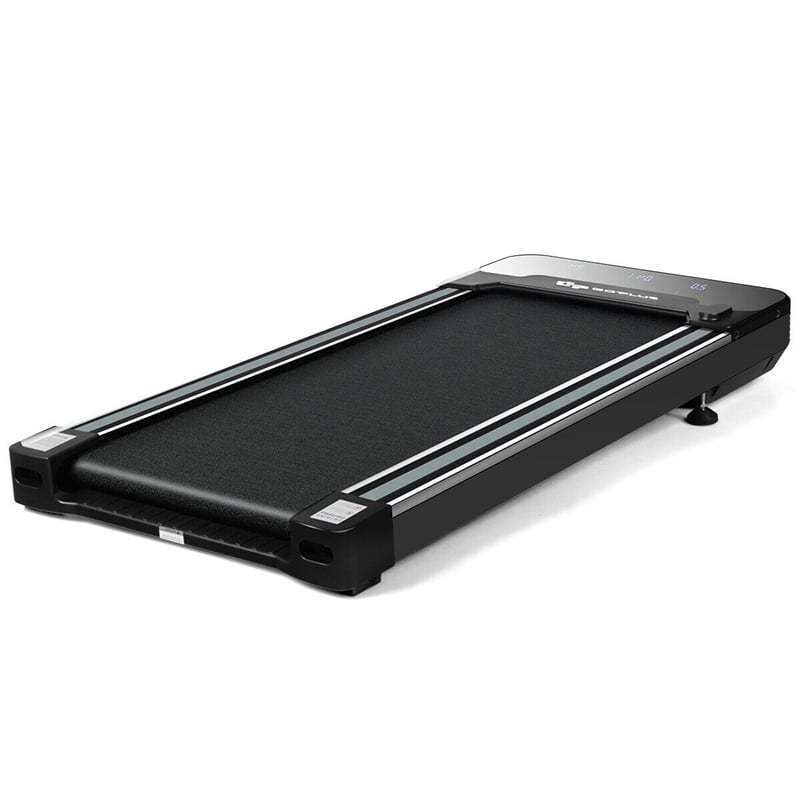 Under Desk Treadmill Slim Smart Foldable Walking Pad Treadmill with Touchable LED Display & Remote Control for Home Office