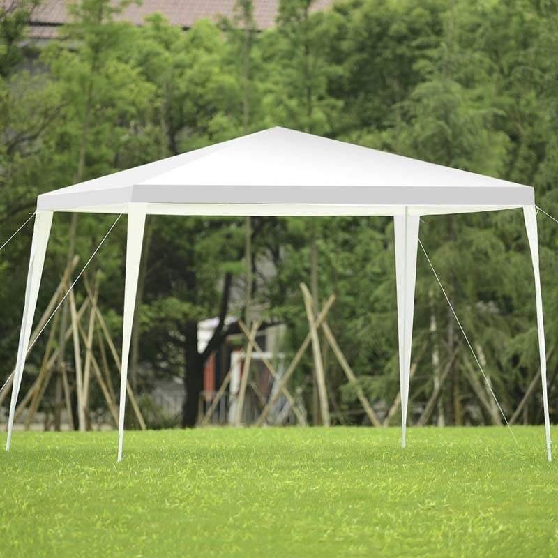 10 x 10ft Canopy Tent Outdoor Wedding Party Event Tent for Patio Backyard, Heavy-duty Pavilion Catering Tent