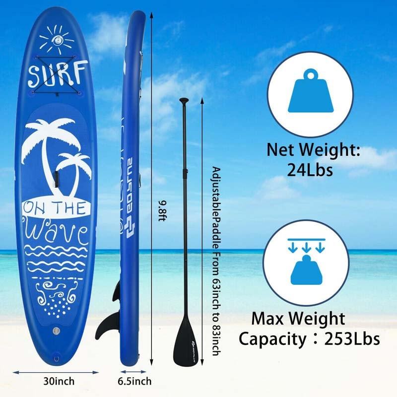 Inflatable Adjustable Stand Up Paddle Board L-11'