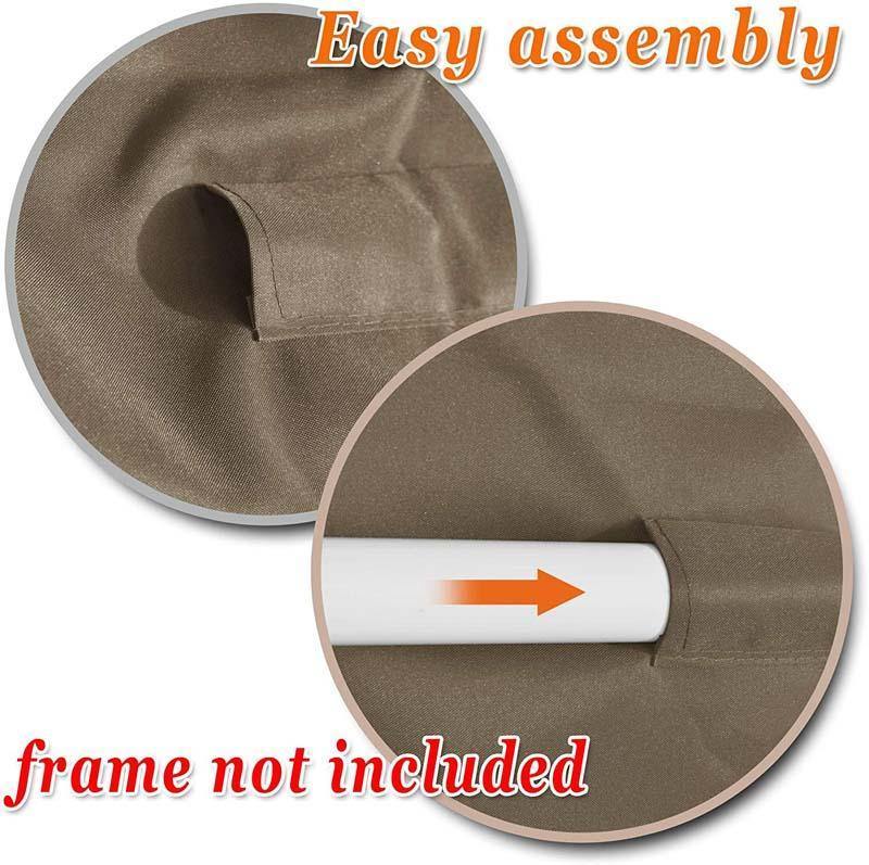 77" x 43" Swing Top Canopy Replacement Cover