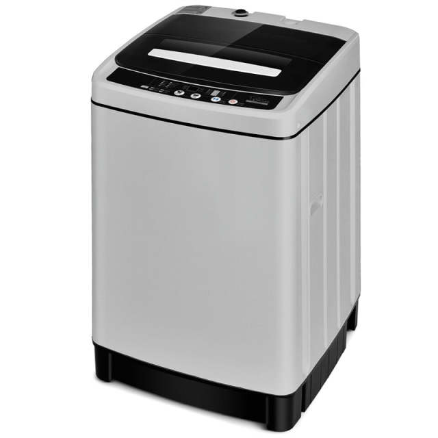 Full-Automatic Washing Machine, Energy Star 1.5Cu.Ft Portable Laundry Washer & Spinner Combo 11lbs Capacity with 8 Programs for Apartment, Dorm
