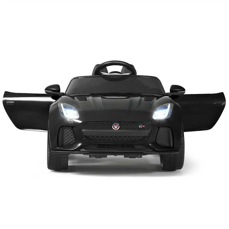 12V Kids Ride-On Car, Licensed Jaguar F-Type SVR Electric Vehicle with Remote Control, Lights, MP3, Motorized Car, Gift for Boys & Girls