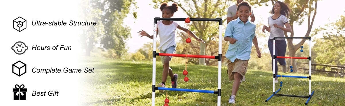 Bestoutdor ladder ball ladder toss game