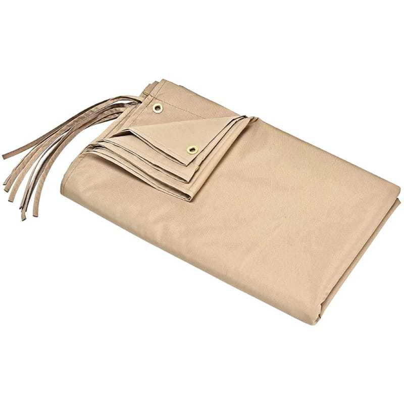 17' x 7' Universal Canopy Replacement Cover, Waterproof Sun-Protective Pergola Shade Cover with 6 Copper Grommets & 4 Straps for Outdoor Sun Awning