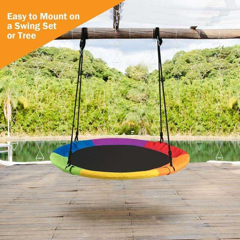 Saucer Tree Swing kids outdoor playset Bestoutdor.com