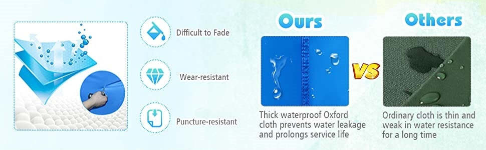 Inflatable Water Slide Shark Bounce House Castle Splashing Pool with 750W Blower