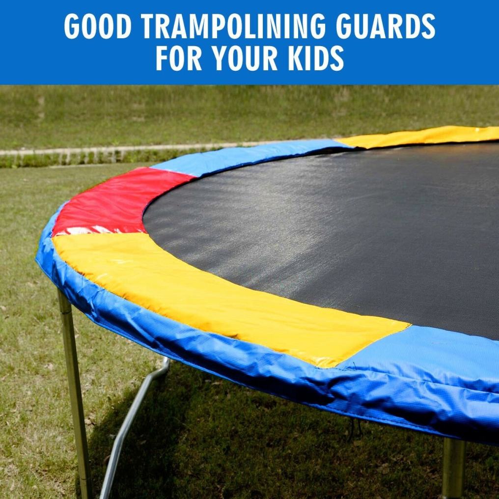 12 Ft Colorful Round Trampoline Pad Safety Spring Pad Replacement Cover