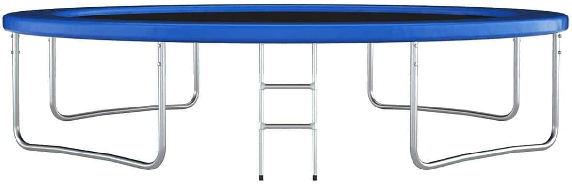 14 ft 4 Legs Combo Bounce Jump Trampoline with Spring Pad Ladder and Enclosure Net