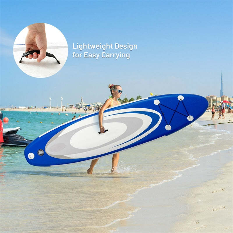 10' Adjustable Inflatable Stand up Paddle SUP Surfboard