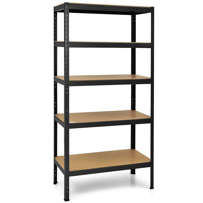 5-Tier Heavy Duty Shelving Unit, 72" Adjustable Steel Storage Shelf Boltless Organizer Rack for Garage Warehouse Home Pantry, 2925LBS Capacity