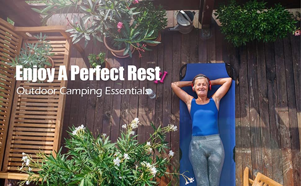 Folding Camping Bed Outdoor Portable Military Cot for Sleeping Hiking Travel