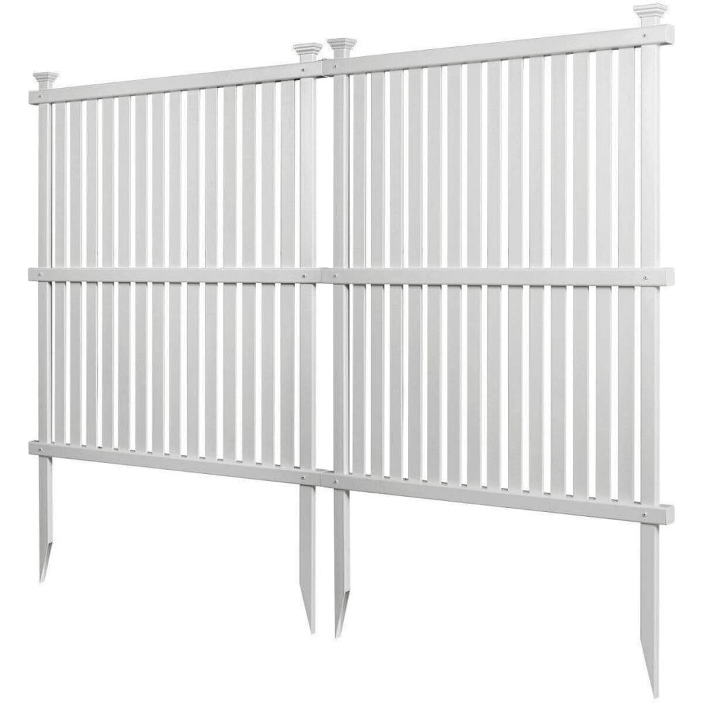 36" x 48" Outdoor Fence Garden Privacy Screen Space Divider with 2 Panels