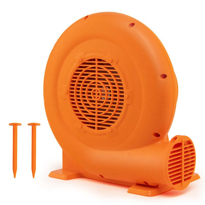 680 Watts Air Blower for Inflatable, 1.0HP Bounce House Blower with 25FT Wire GFCI Plug & Stakes