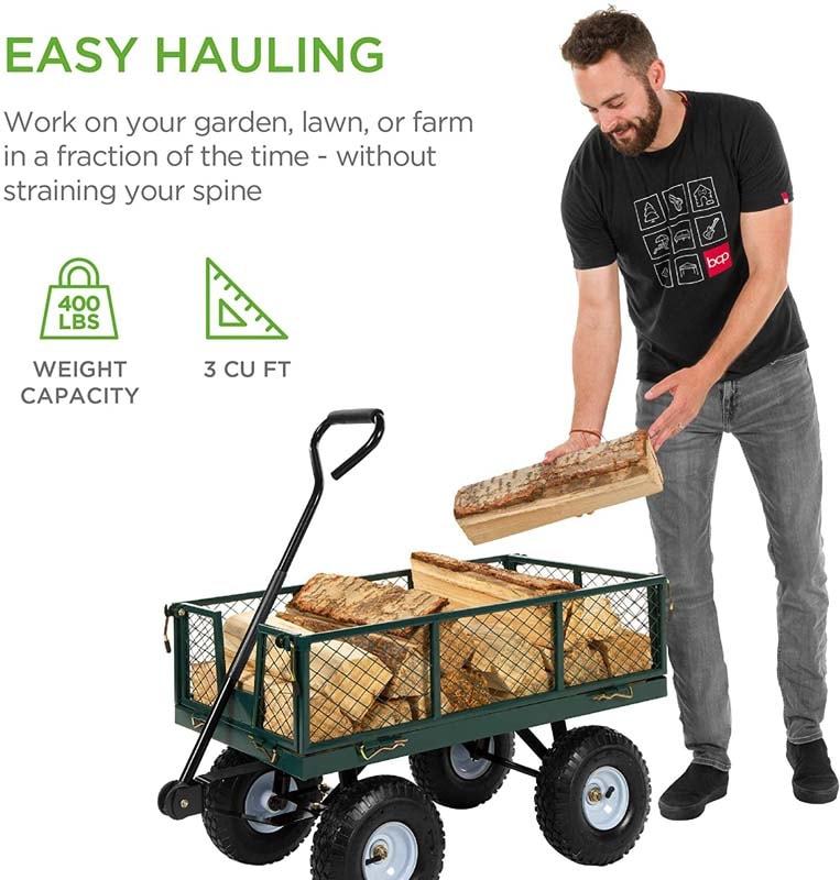 Bestoutdor Garden Cart Wagon