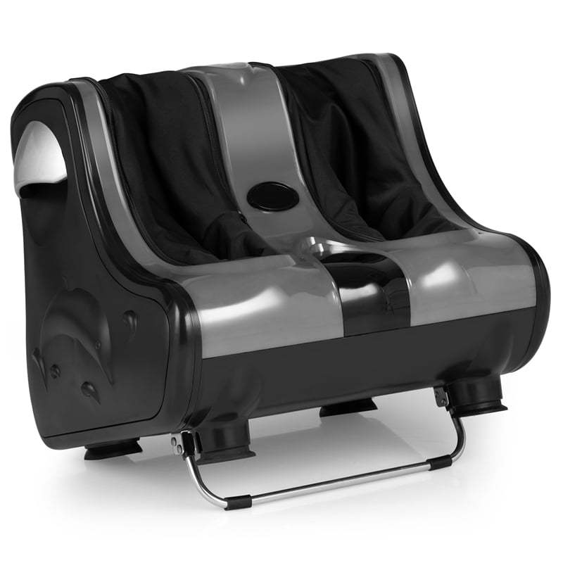 Foot and Calf Massager with Heat, Electric Foot Massage Machine Shiatsu Deep Kneading & Rolling Vibration for Leg Relaxation