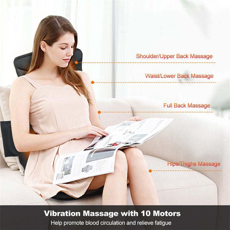 vibrating massage seat cushion Homedics Portable Back Massage Cushion main image 0