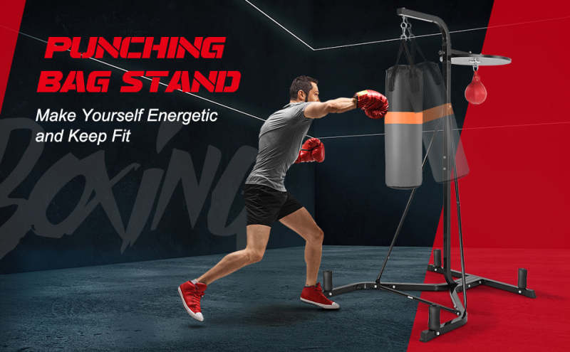Freestanding Boxing Heavy Bag Punching Bag with Stand for Adults