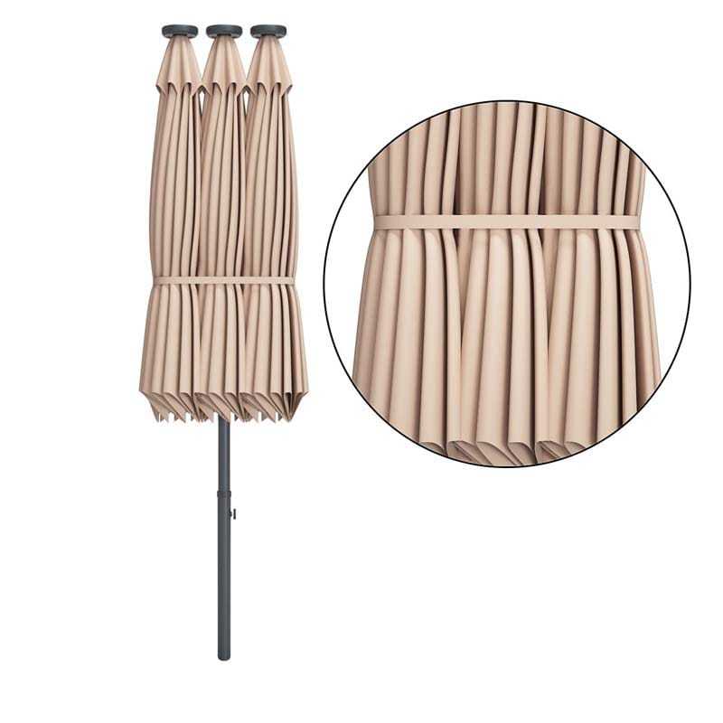 15FT large patio umbrella - Bestoutdor.com