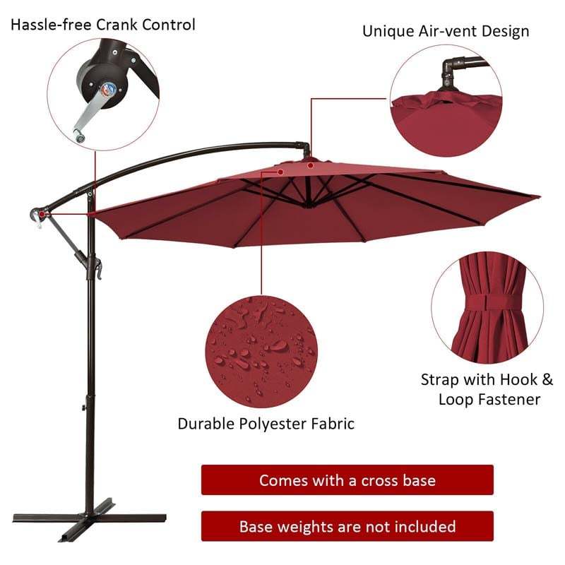 Patio umbrella offset umbrella bestoutdor patio furniture