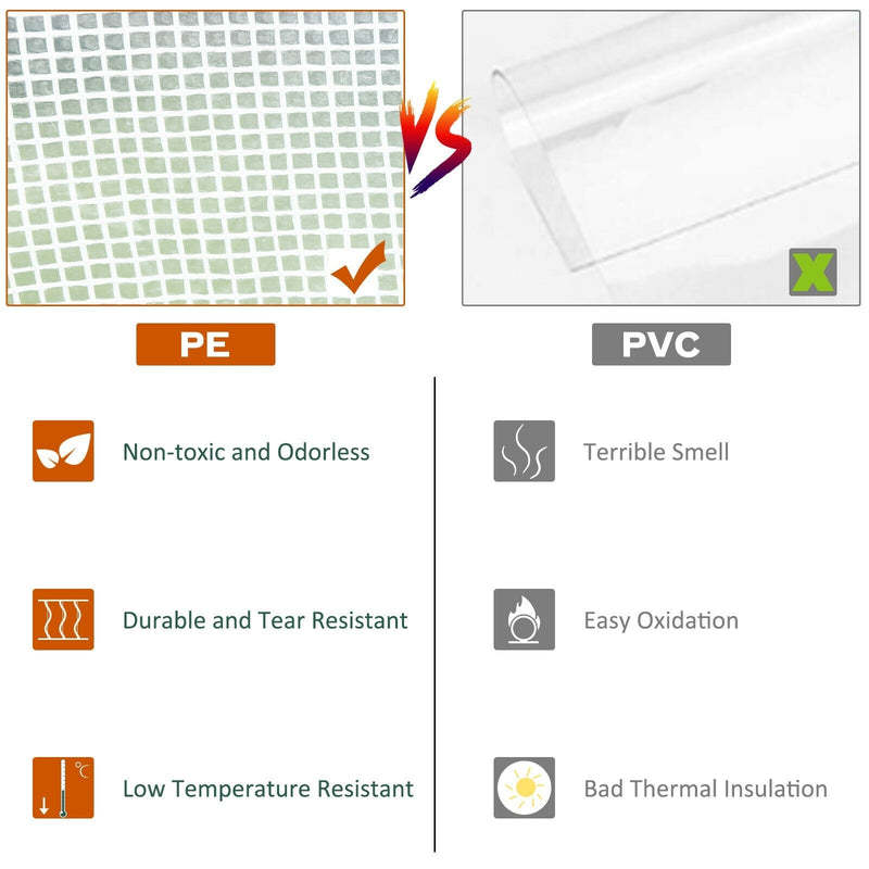 Outdoor Portable Mini Walk-in Garden Greenhouse