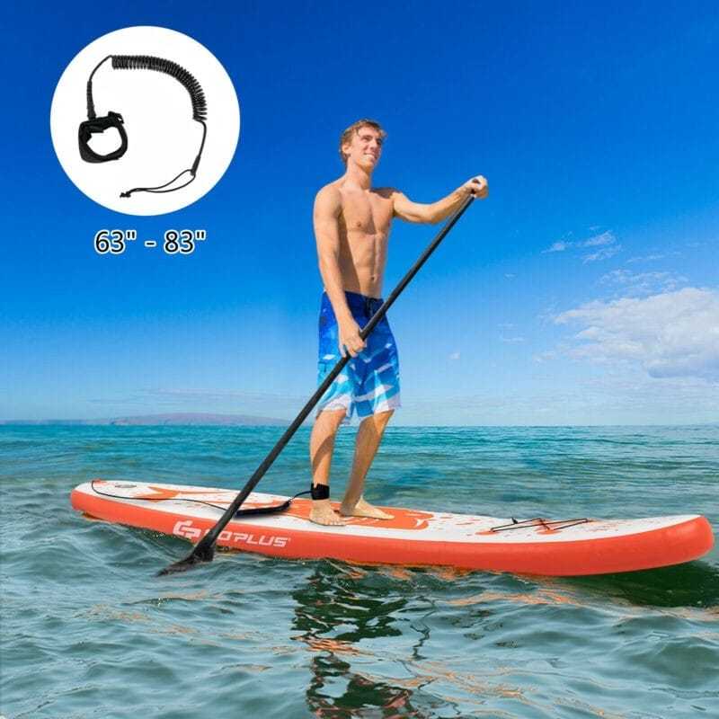11 Ft Inflatable Stand up Paddle Board with Backpack Aluminum Paddle Pump