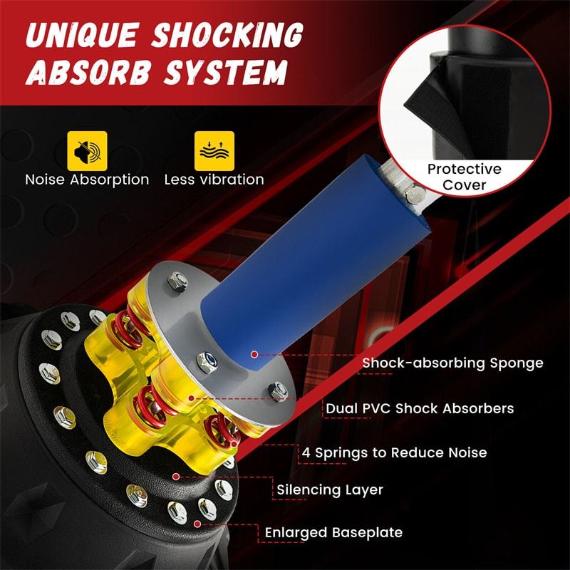 Freestanding Punching Bag 71" Heavy Boxing Bag with Suction Cup Fillable Base & Boxing Gloves, Kickboxing Training Bag for Adults Youth Kids