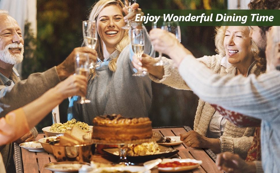 5 Piece Wicker Outdoor Rattan Patio Dining Set Glass Table & Cushioned Chairs