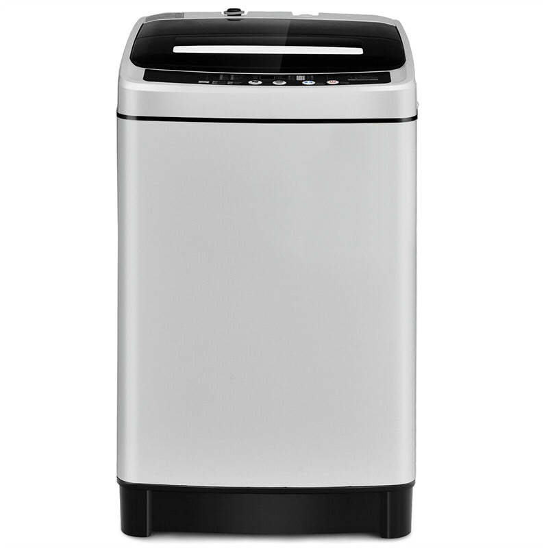Full-Automatic Washing Machine, Energy Star 1.5Cu.Ft Portable Laundry Washer & Spinner Combo 11lbs Capacity with 8 Programs for Apartment, Dorm