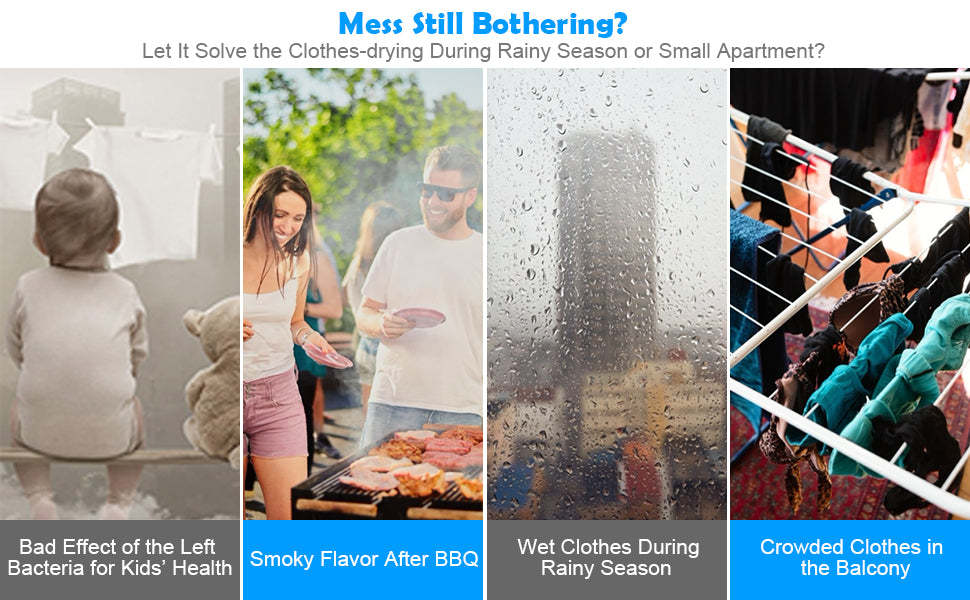 110V Stainless Steel Compact Electric Laundry Dryer Wall Mounted Portable Clothes Dryer