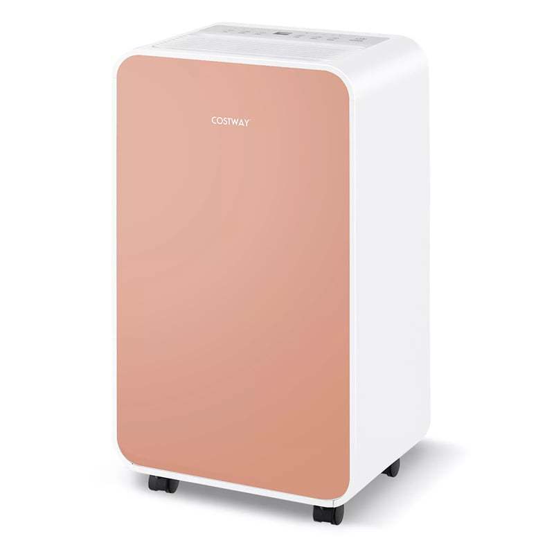 2500 Sq. Ft Dehumidifier for Home & Basement, 32 Pints Portable Quiet Dehumidifier with Sleep Mode, 24H Timer, Auto Defrost & Drain Hose