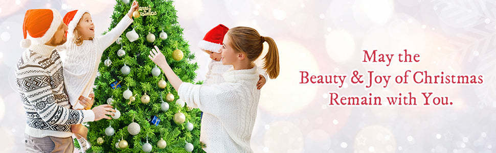 7.5ft Unlit Green Flocked Artificial Christmas Tree with Metal Stand