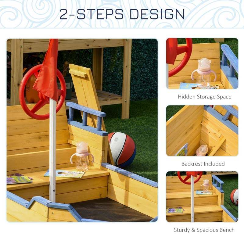 Sandbox children outdoor playset outdoor products bestoutdor.com