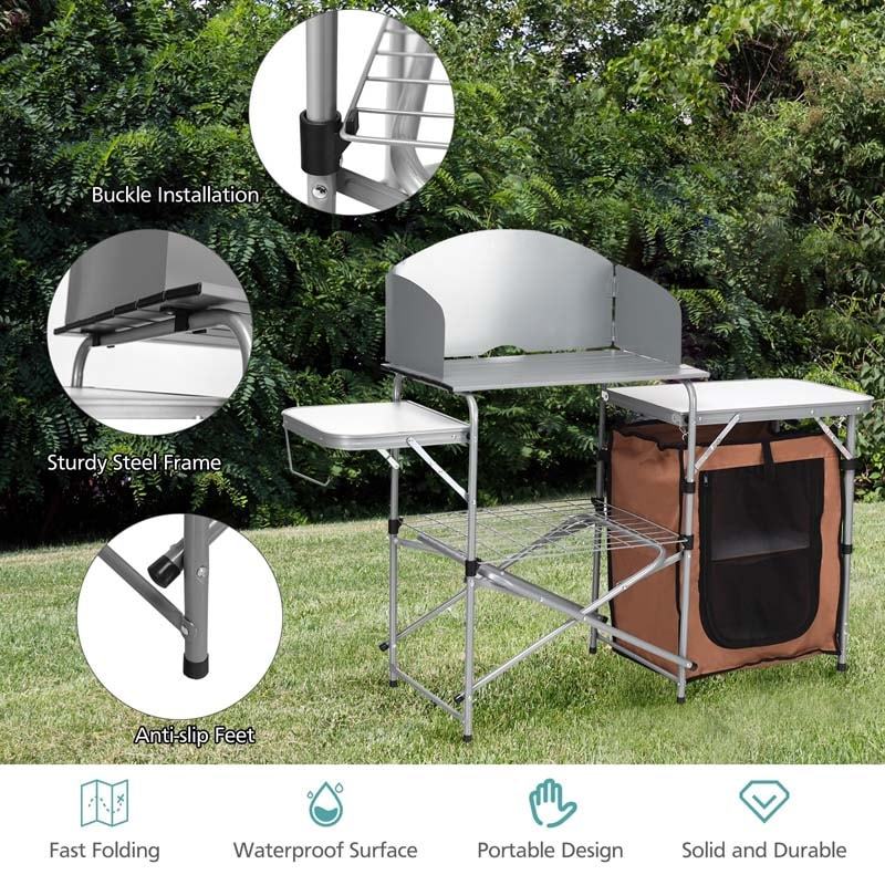 Bestoutdor Outdoor Grill Tabel folding table