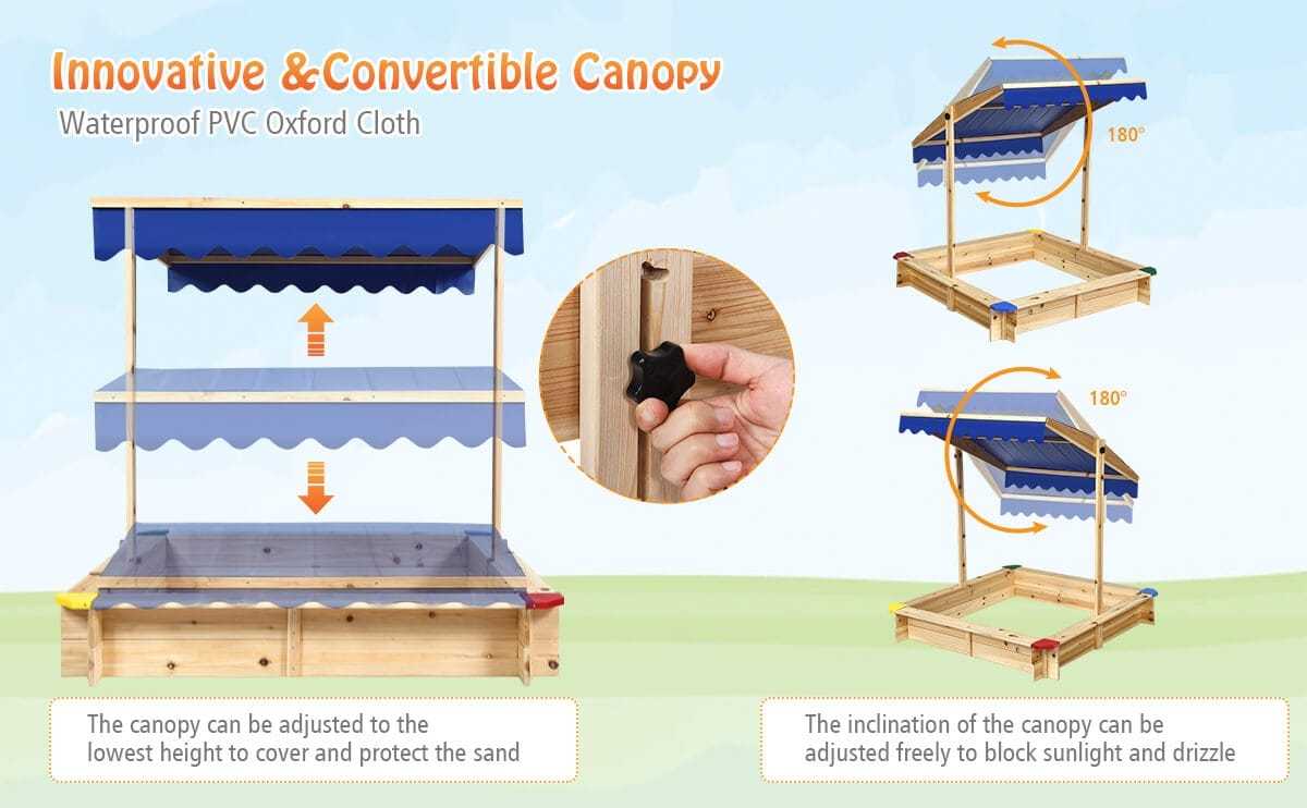 Sandbox children outdoor playset outdoor products bestoutdor.com