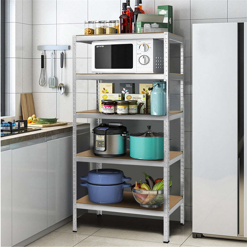 5-Tier Heavy Duty Shelving Unit, 72" Adjustable Steel Storage Shelf Boltless Organizer Rack for Garage Warehouse Home Pantry, 2925LBS Capacity